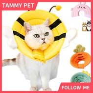 Cute Pet Elizabeth Collar/Cat Circle Adjustable Comfy Dog Cone Anti-licking and Anti-bite Protection