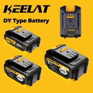KEELAT 20V DY Type Lithium Li-Ion Battery Rechargeable For Impact Wrench Hammer Drill Chainsaw Water