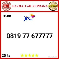 Nomor Cantik Xl Panca 77777 0819 77 677777 Bsl99