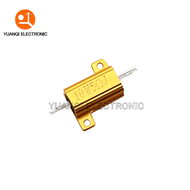 【Seasonal Sale】 1PC 10W RX24 Aluminum Power Metal Case Wirewound Resistor 0.1 - 30K 0.22R 1R 2R 3R 5