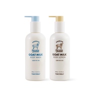 TONYMOLY Premium Goat Milk Moist Body Wash/Body Lotion 300ml