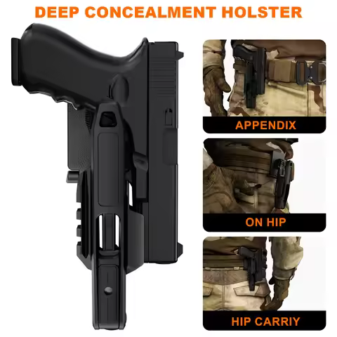 9mm/SW40 Universal Glock Holster For Glock G17 G19 G26 G22 G34 G34X G43 G43X 9mm/SW40 Universal hols