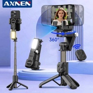 Q19 AI Portable Desktop Gimbal Stabilizer Tripod, Face Tracking, 360 Degree Rotation, 9 Types of Lig