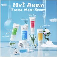 You Hy! Amino Facial Wash | Oil Control, Hydrating, Brightening, Anti-Acne - Facial Wash Soap