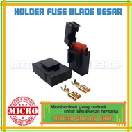 Holder Fuse Blade Besar / Rumah Fuse Tancap Besar