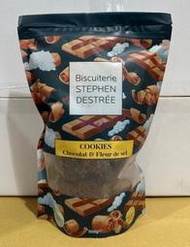 美兒小舖COSTCO好市多代購～Biscuiterie Stephen Destrée 海鹽巧克力餅乾(500g/包)