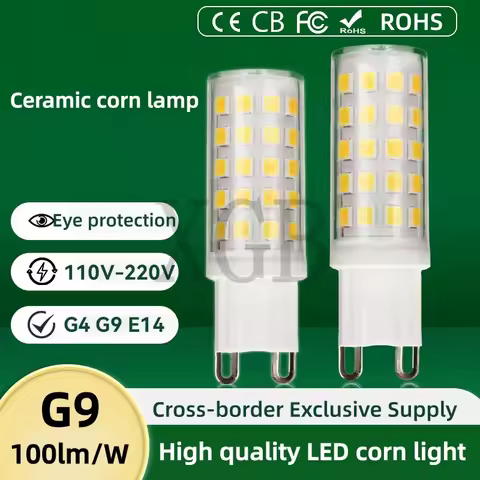 G9 LED Lamp 5W 7W 9W 12W 15W 18W AC 220V Led Bulb SMD 2835 G9 Light Replace 30/40W Halogen Lamp Ligh