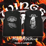 Baju Singlet Wings Double Rock Band Graphic Printed Sleeveless Tanktop Adult Cotton Wings Rock Top S