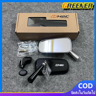 ​กระจก Rizoma Rzm ทรงเหลี่ยม TONY ผลิตด้วยเครื่อง CNC ดีไซน์สปอร์ต ใช้งานได้กับรถทุกรุ่น ส่งด่วนจากก