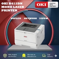OKI B412dn A4 Desktop Mono Printer