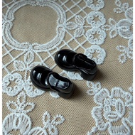 A azone Baby Shoes Black Mary Jane Shoes Doll Accessories