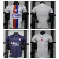 2526 New Edition Player Lyon home away Football Sports Short Sleeve AAA +