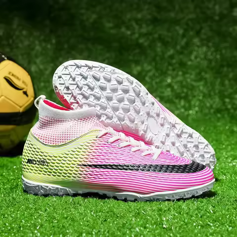 Womens Professional Original Society Football Boot Outdoor Turf Fast Soccer Tennis Sports Five-a-sid