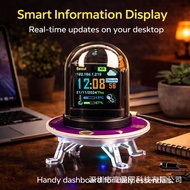 GeekMagic UFO-CLOCK Creative Weather Bitcoin Stock Exchange Rate CLOCK Multifunctional Patented Prod