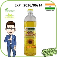 HEALTH PARADISE Organic Cold Pressed Sunflower Oil 900ml 有机冷压葵花籽油