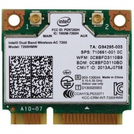Intel Dual band AC 7260 7260H Dual band Wifi Card, Blutooth 4.0