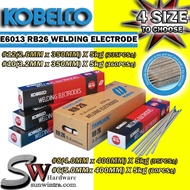 KOBELCO 2.6MM/3.2MM/4.0MM/5.0MM WELDING ELECTRODE RB26 E6013 X 5KG (4 SIZE AVAILABLE)