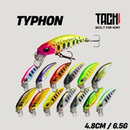 Gewang Minnow Umpan TACHI Typhon Sinking 4.8cm/6.5g Killer Fishing Lure Hard Bait Casting Sebarau Pe