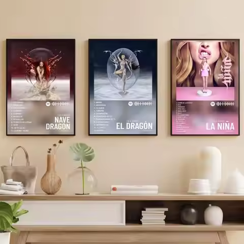 Lola Indigo Poster Self-adhesive Art Waterproof Paper Sticker Coffee House Bar Room