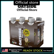 OATSIDE Protein Chocolate Oat Milk 250ml x 6- 20g Protein Drink 3000mg BCAA Dairy Free