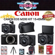 CANOM EOS M200 KIT 15-45MM/M200 KIT/KAMERA CANON EOS M200