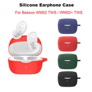 Soft Silicone case For Baseus WM02 TWS / WM02+ TWS Protective Case Bluetooth Wireless Earphone Cover