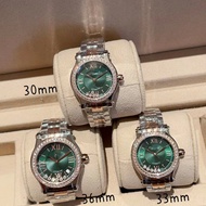 Hot Style Casual Smart Shop hpy Sport Happy Series Watch Flow Diamond Rotating Belt Steel Band Femal