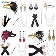 [rangevoyage2] 1920's Cosplay Flapper Halloween Charleston Costume 1920s  Accessories Set [MY]