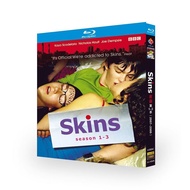 Blu-ray Disc British Drama Skins Season 1-3 （2007-2009） 4BD G01