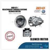 BEHR VOLKSWAGEN TOUAREG / PORSCHE CAYENNE / AUDI Q7 2010 BLOWER MOTOR C/W REGULATOR 315006