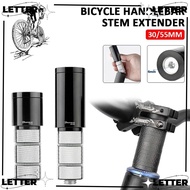 LET Bike Fork Stem Extension Extender Bicycle Hidden Handle Booster Fork Stem Extension Riser Bike Extension Adapter Handlebar Riser