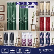 LANGSIR CURTAIN SEMI BLACKOUT LANGSIR TINGKAP LANGSIR PINTU LANGSIR MURAH WINDOW CURTAIN DOOR CURTAI
