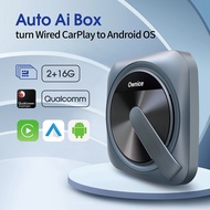 Ownice A0 Wired to Wireless CarPlay Adapter Android 11 Auto Ai Streaming Box for iPTV YouTube Netflix Spotify for Car Multimedia