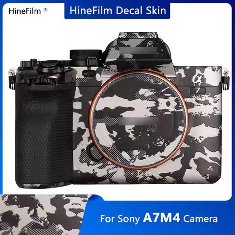 A7M4 Camera Sticker A7IV Vinyl Decal Skins Wrap Cover for Sony ILCE-7M4 / Alpha 7 IV Camera Premium 