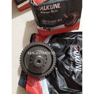 GEAR GEAR RATIO SET MIO SMILE SPORTY SOUL 13/47T CODE 5TL MLKUNI HIGH QUALITY