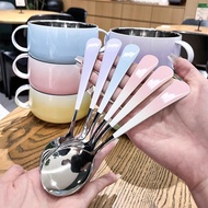 Coffee Cupping Spoon | Coffee Citarasa Test Cuping Spoon | Dessert Teaspoon | Korean Spoon hottome
