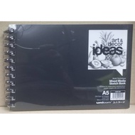 UNICORN ART & DECOR IDEAS A5 MIXED MEDIA SKETCH BOOK (USB-912)
