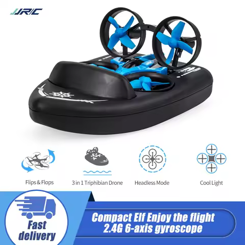 JJRC H36F Mini Drone With 6-Axis Headless Mode Remote Control Helicopter Water Land And Air Three-In