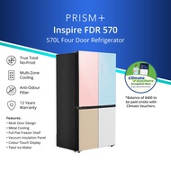 PRISM+ Inspire FDR 570 | 570L Four Door Refrigerator | Customize Door Colours