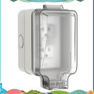 Outdoor Electrical Outlet Box for Garden, Yard Sports IP66 Waterproof& Lockable Enclosure, 20A Doubl