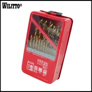 Self-centering Drill Bit Metal Drill Bit Set Rustproof Coated Drill Bits Set – Heavy Duty Twist Stee