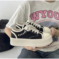 PUTIH HITAM Women's shoes school shoes laced shoes converse shoes contemporary black and white women