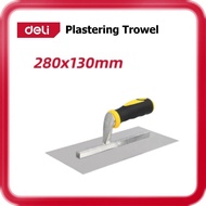 [ DELI ] (DL509320) Plastering Trowel | 280 x 130mm | Stainless Steel | Finishing Trowel