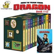 (Damaged box กล่องตำหนิ) หนังสือเด็กภาษาอังกฤษ How To Train Your Dragon (12 books box set)
