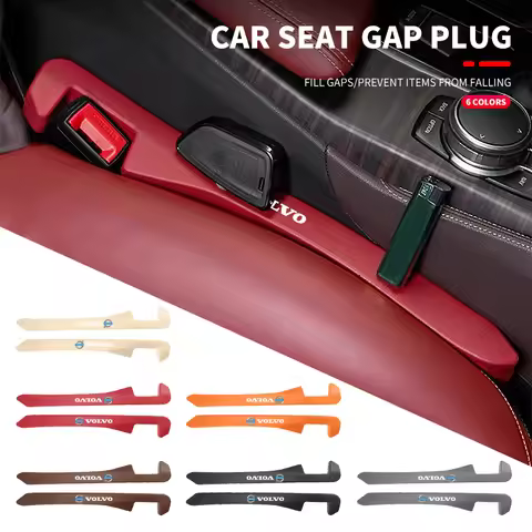 Leak-proof Car Seat Gap Filler Side Seam Plug Strip For Volvo Xc60 Xc90 V40 V60 S60 V50 V90 S80 C40 