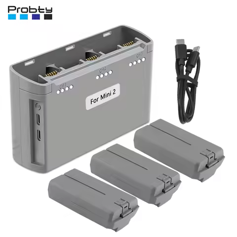 For DJI Mavic Mini 2, Mini SE, Mini 4K, Mini 2 SE Battery And Three-Way Charging Hub Mini 2 Intellig