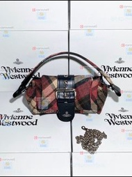 Vivienne Westwood 西太後 手袋 紅棕色蝴蝶腋下包15 背囊 斜孭袋 銀包 卡包