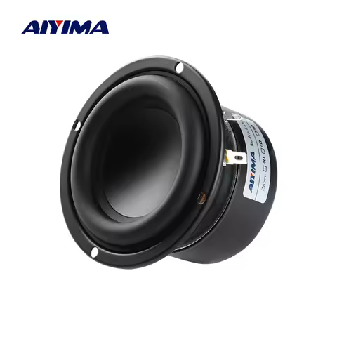 AIYIMA 3 Inch Subwoofer Speaker 4 8 Ohm 25W Small Steel Cannon Audio Sound Speaker High Power Long-s