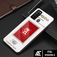 Case ITEL VISION 2 - Casing ITEL VISION 2 Case 4D Terbaru 2022 AEROSTORE.ID [ ROKO ] Soft Case Glass