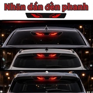 Brake light stickers VF5, VF6, VF7, VF8, VF9, E34, Limo Green, brake light decal